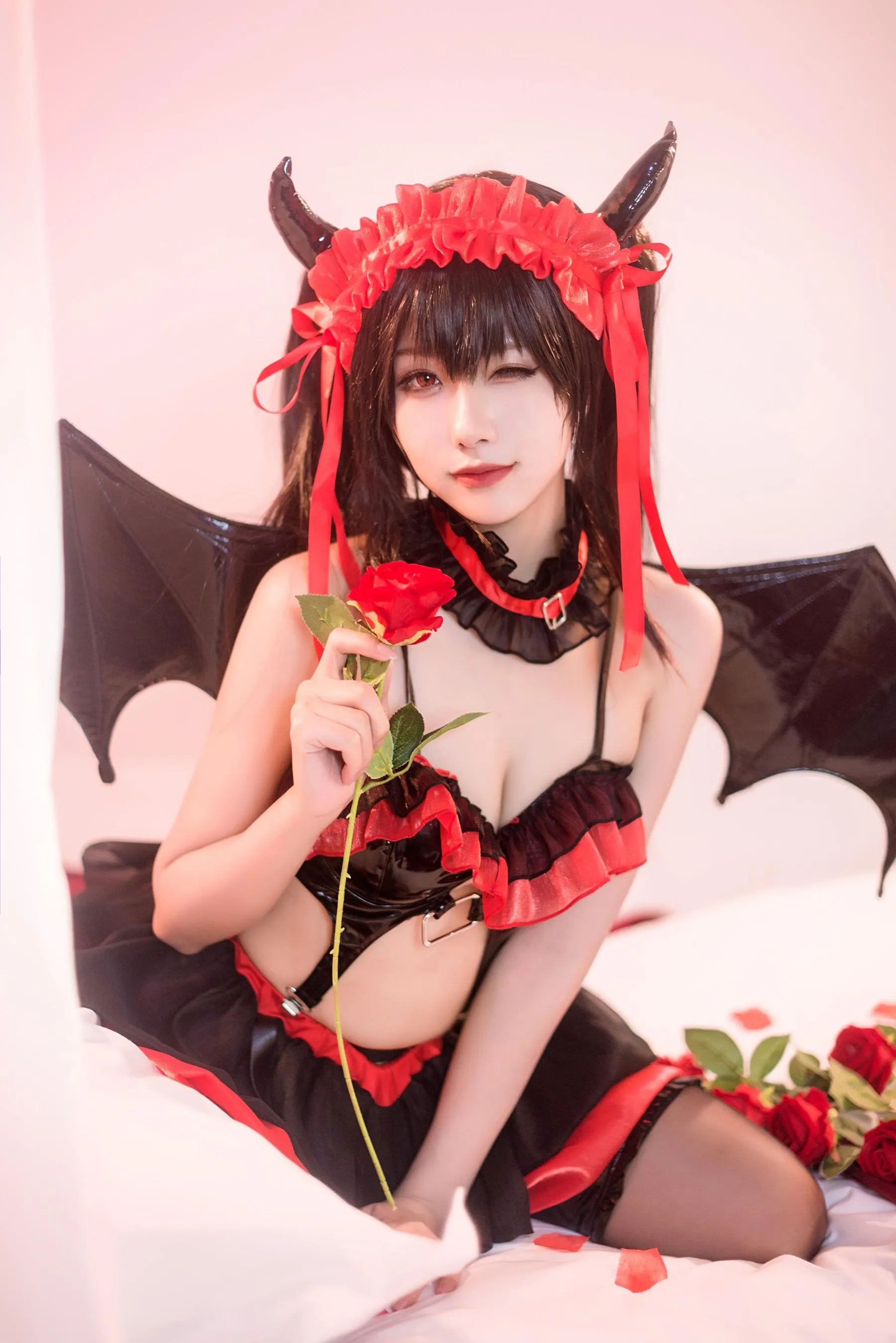 Momoko葵葵 – NO.33 时崎狂三小恶魔 [18P]插图5
